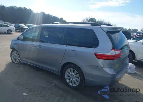 2016 Toyota Sienna Le 7 Passenger from USA, damaged, VIN 5TDJK3DC0GS128590